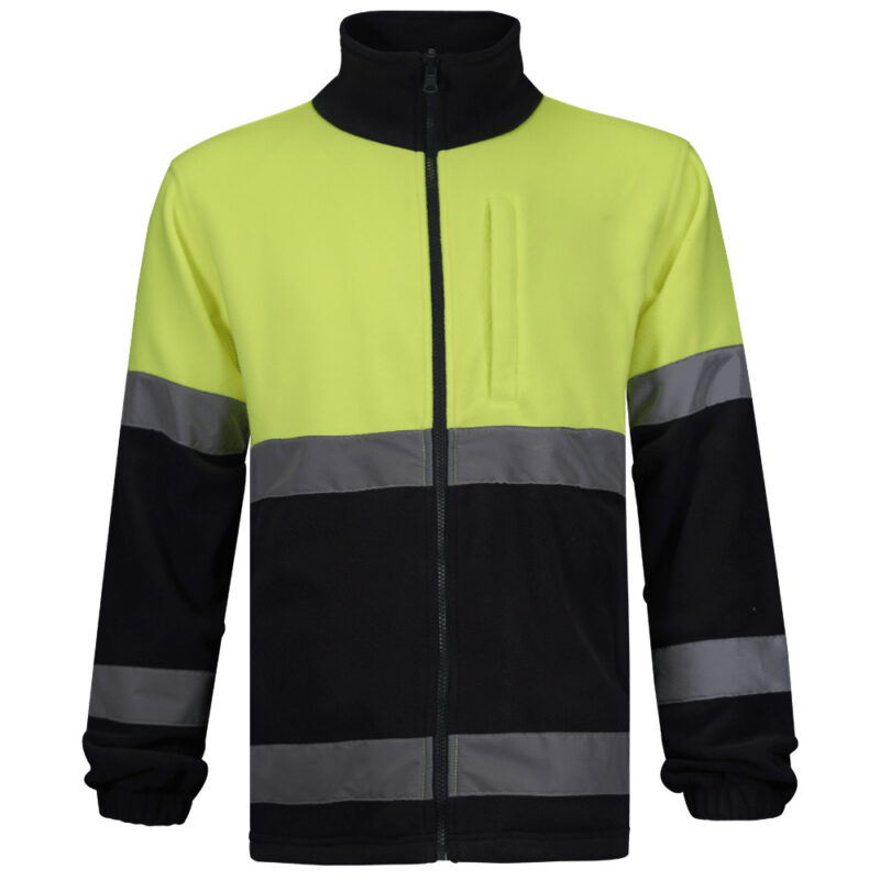 Forro polar combinado alta visibilidad reflectante