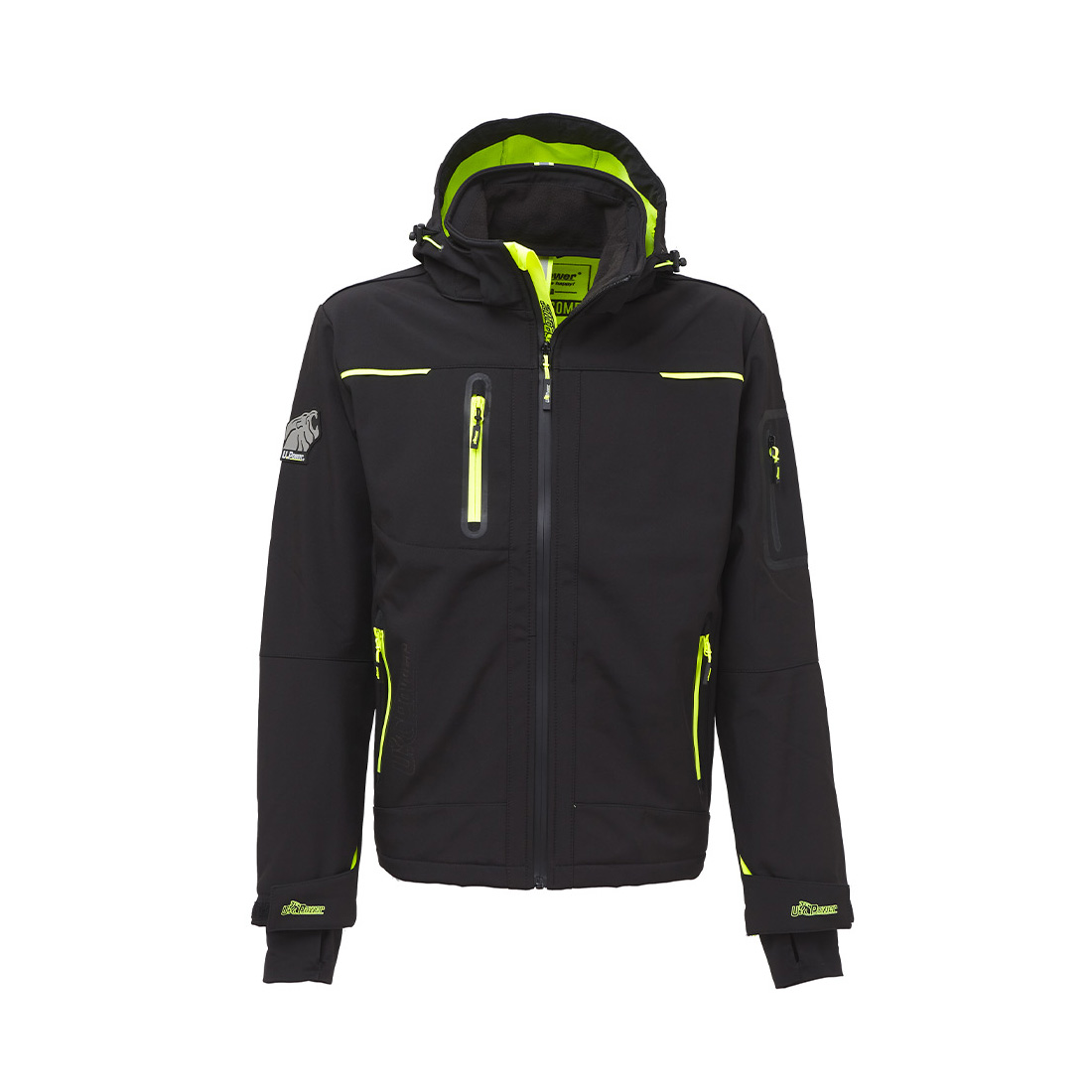 chaqueta space softshell deporte trabajo upower