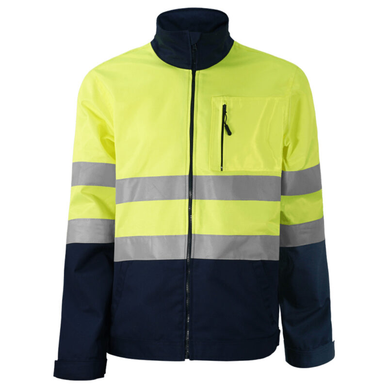 cazadora trabajo alta visibilidad reflectante