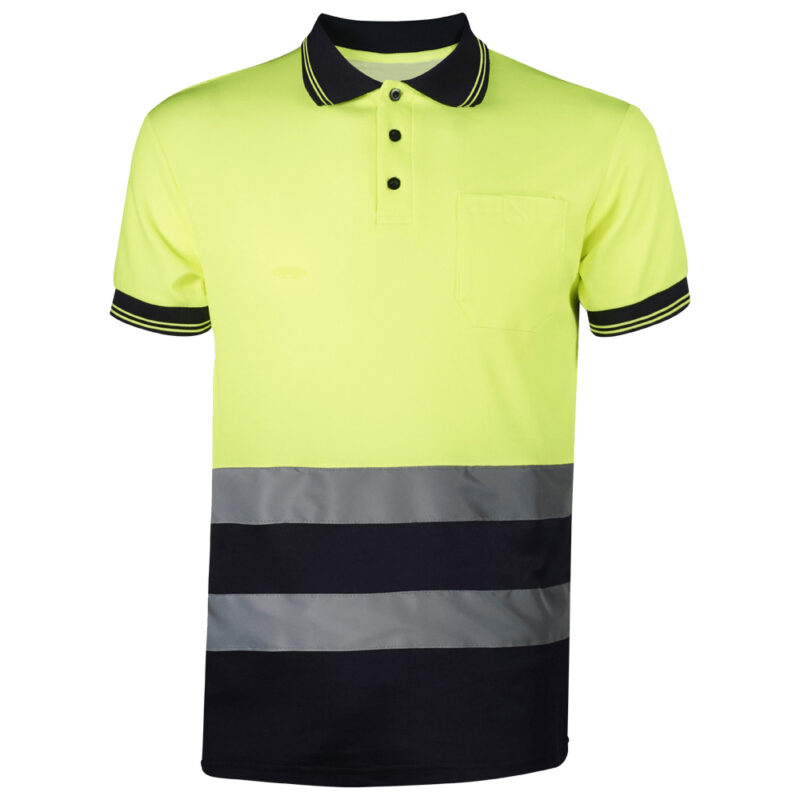polo combinado alta visibilidad reflectante