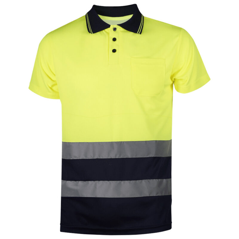 polo alta visibilidad reflectante