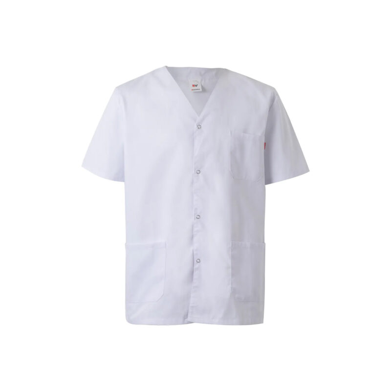 camisa sanitaria con botones velilla