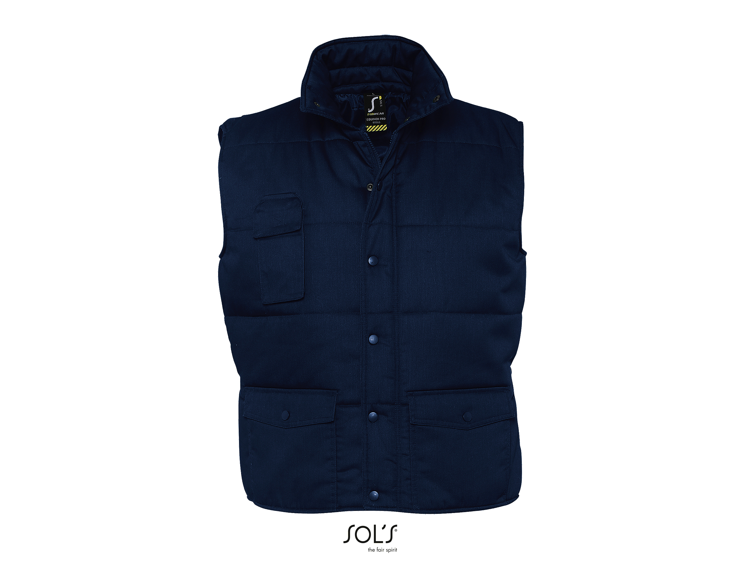 chaleco de trabajo funcional multibolsillos de sol's