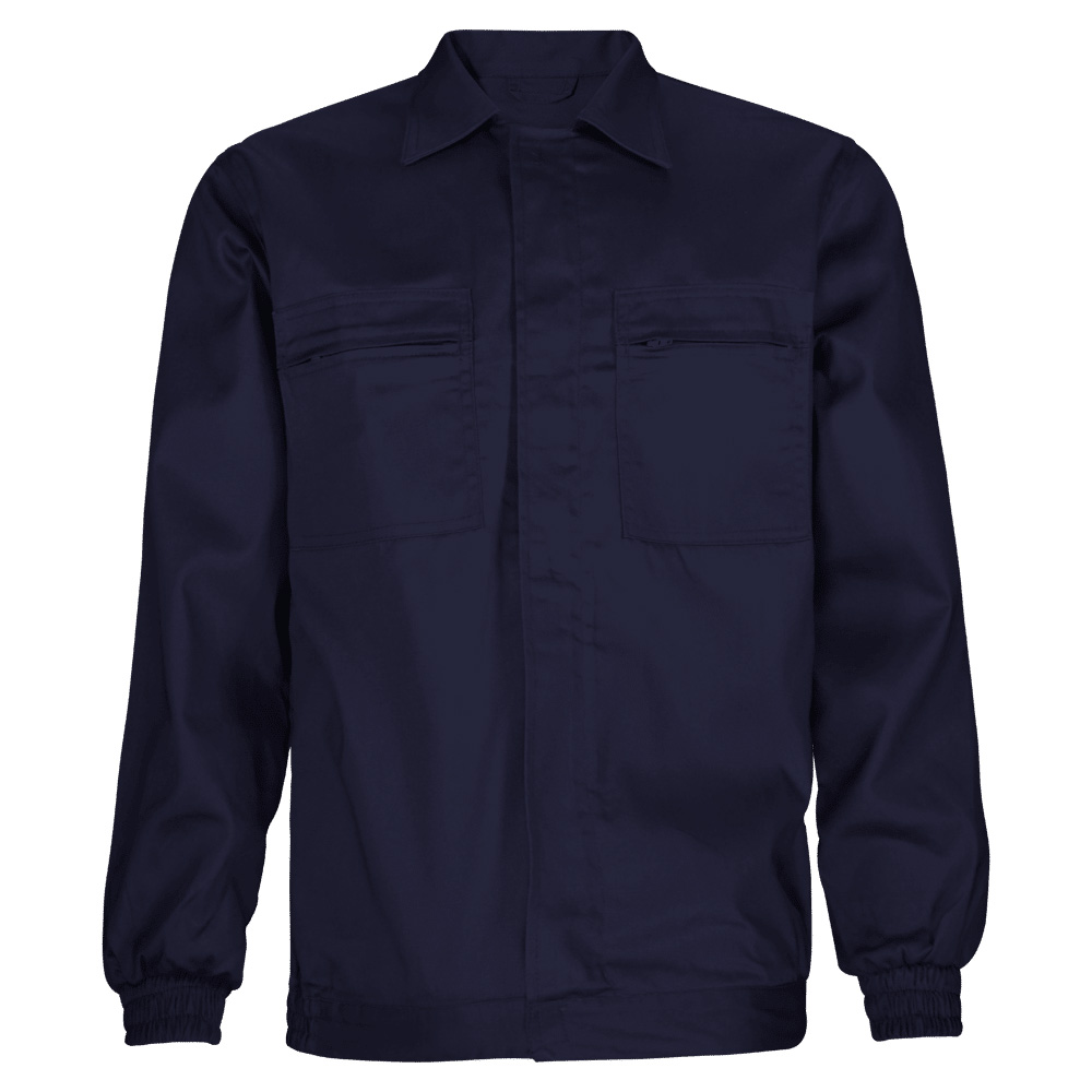 cazadora de trabajo laboral con certificado de riesgos mínimos